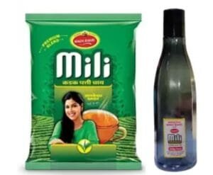 Wagh Bakri Mili Premium Strong Leaf Tea 250gm + PET Water Bottle Free