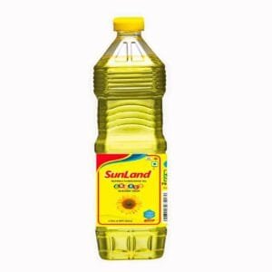 Sunland Refined - Sunflower Oil - 1 Ltr Pet Bottle