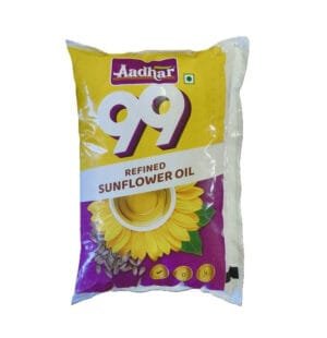 Aadhar 99 Refined Sunflower Oil 780gm