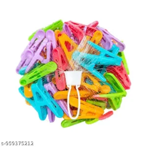 Assorted Plastic Cloth Clip (Set of 25pcs)